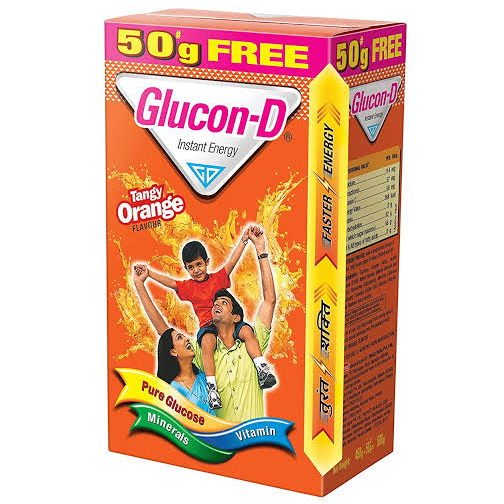Glucon-D Orange/குலுக்கோஸ் ஆரஞ்சு 100gm